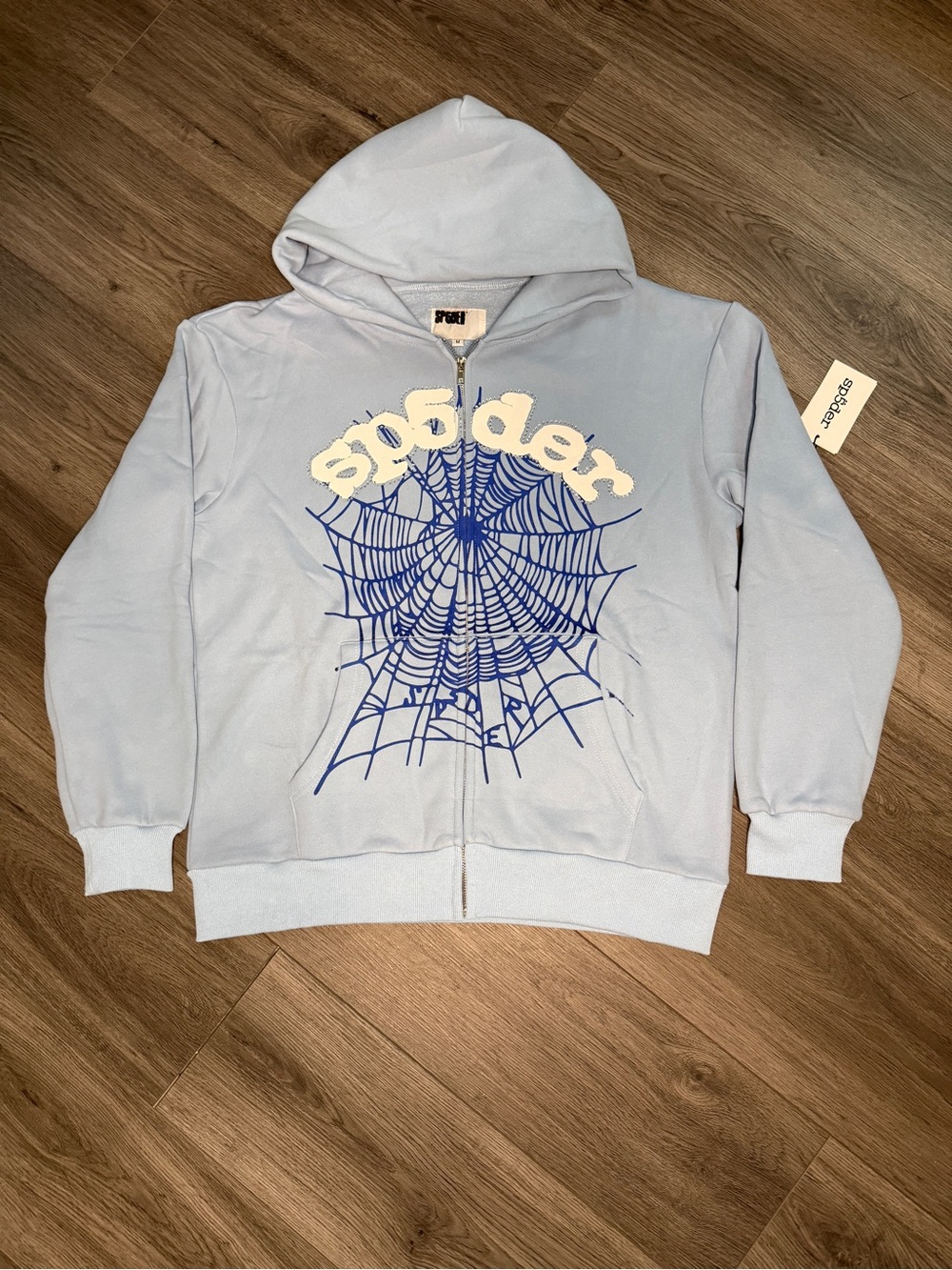 Spyder Light Blue Zip Hoodie